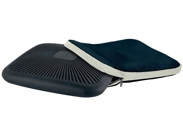 Sittkudde LEITZ Ergo Wobble m tyg mögrå