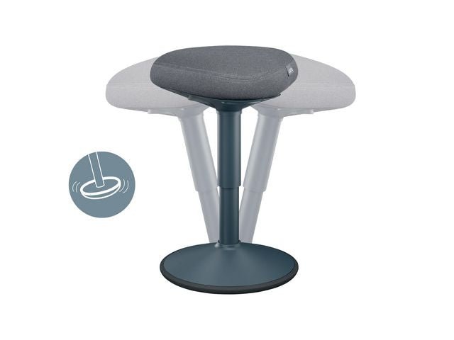 Sittpall LEITZ Ergo mörkgrå