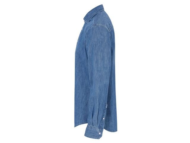 Skjorta slim fit COTTOVER Denim GOTS M