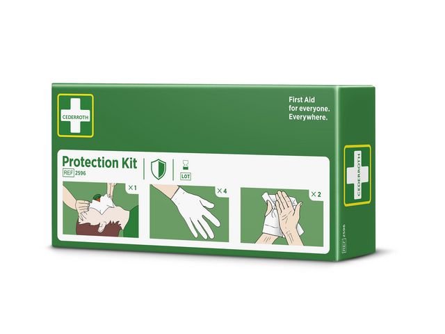 Skyddspaket mun - mot - mun - andning