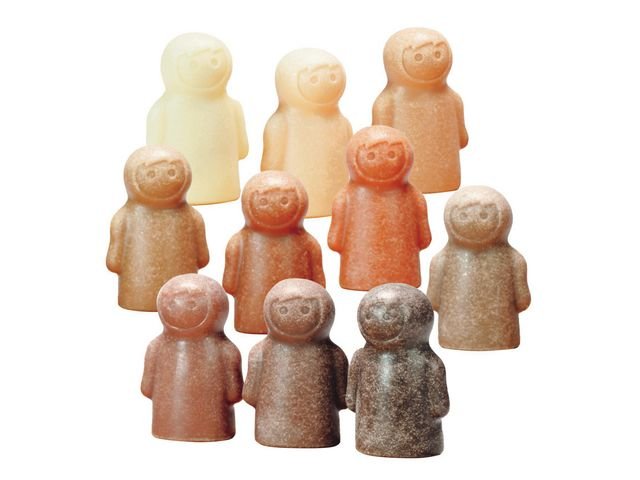 Småfolk från hela världen av sten 10/fp