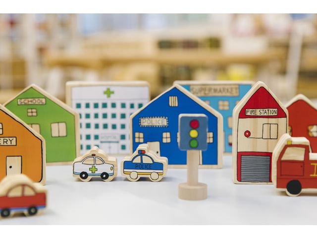 Småstaden i trä 20 delar