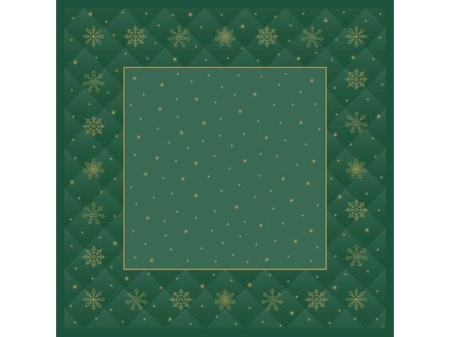 Snibbduk DUNI Rhombus 84x84cm grön 20/fp