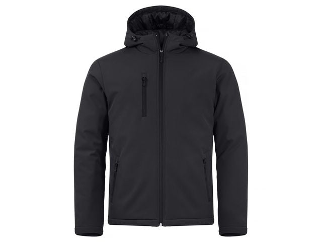 Softshelljacka CLIQUE svart XL