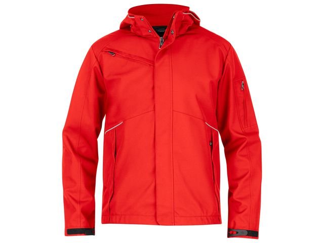 Softshelljacka TEXSTAR FJ80 röd 2XL