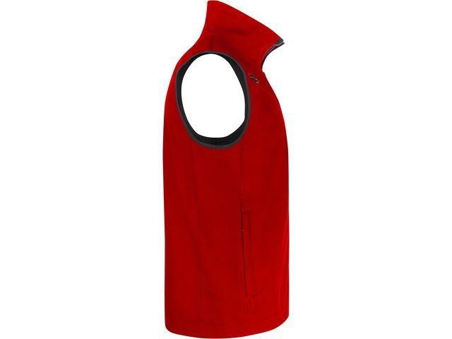 Softshellväst TEXSTAR FV79 röd 2XL
