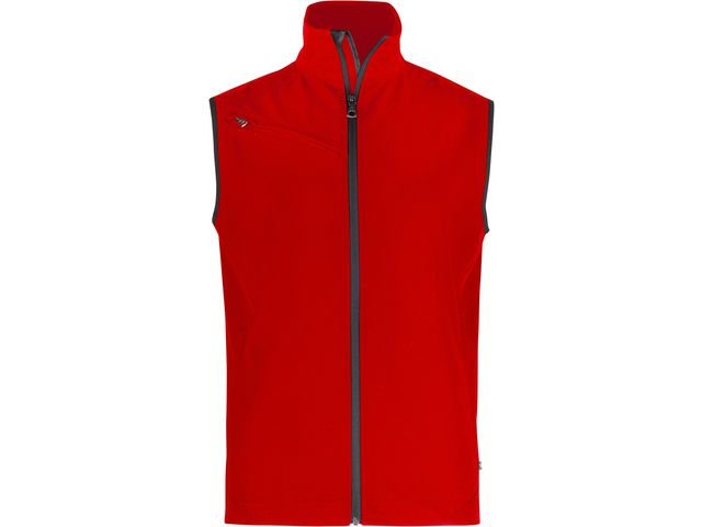 Softshellväst TEXSTAR FV79 röd 3XL