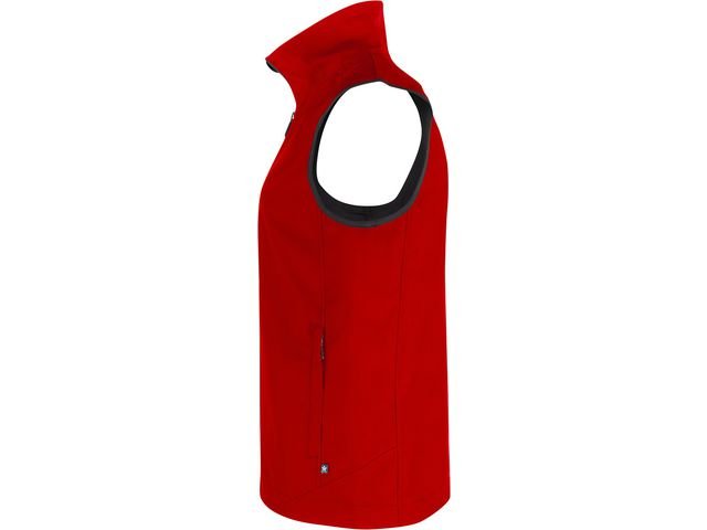 Softshellväst TEXSTAR FV79 röd 4XL