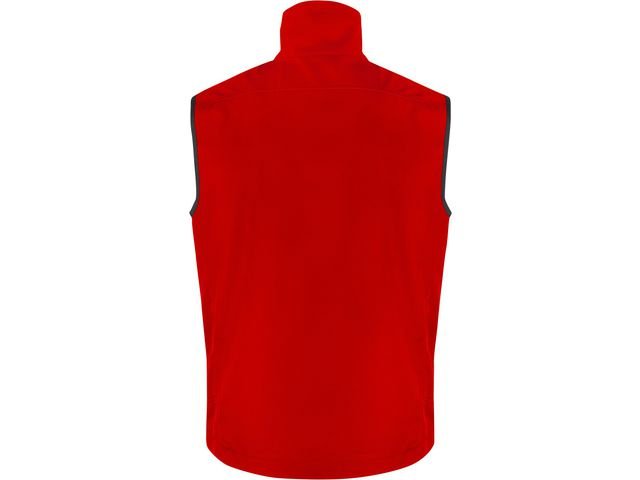 Softshellväst TEXSTAR FV79 röd 5XL