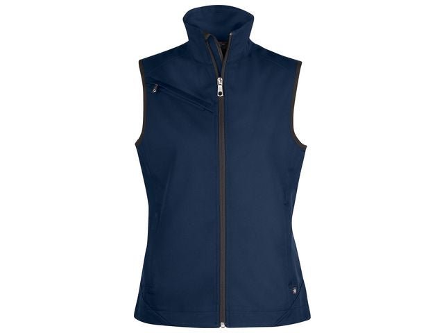 Softshellväst TEXSTAR WV79 dam marin XL