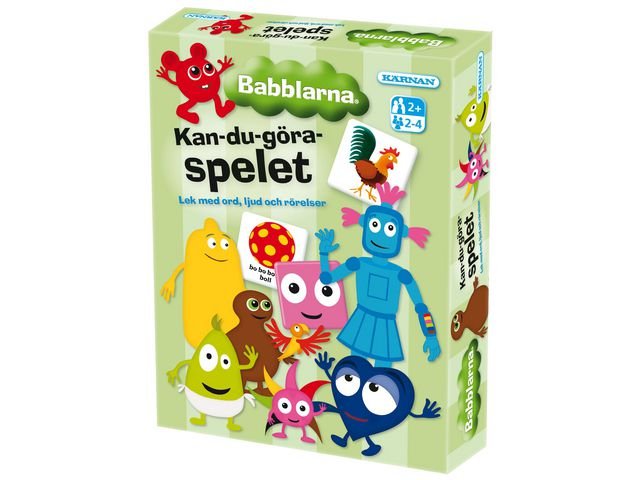 Spel Babblarna Kan - du - göra 2år
