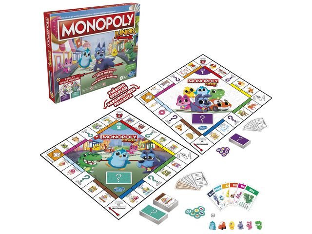 Spel Mitt första Monopol från 4 år