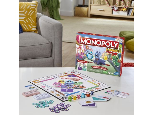 Spel Mitt första Monopol från 4 år