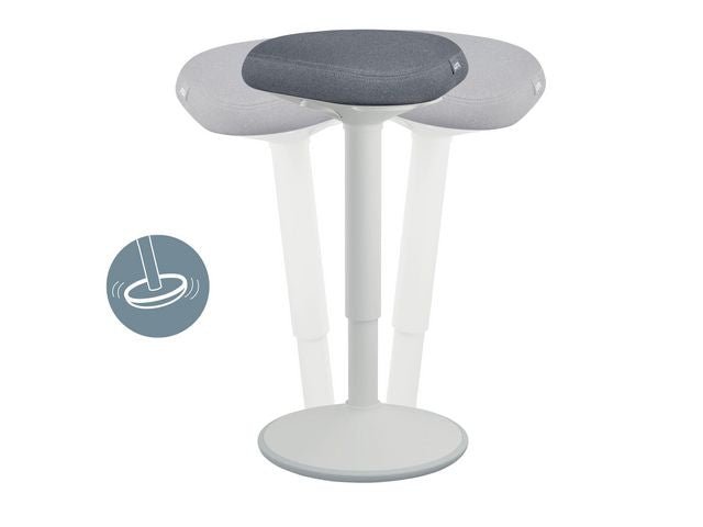 Ståpall LEITZ Ergo ljusgrå