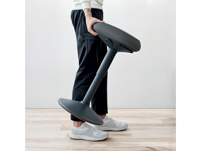 Ståpall LEITZ Ergo mörkgrå