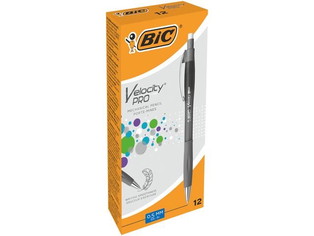 Stiftpenna BIC Velocity Pro 0,5mm grå