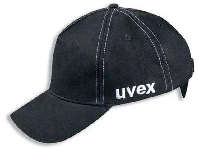 Stötskyddskeps UVEX U - cap svart 55 - 59cm