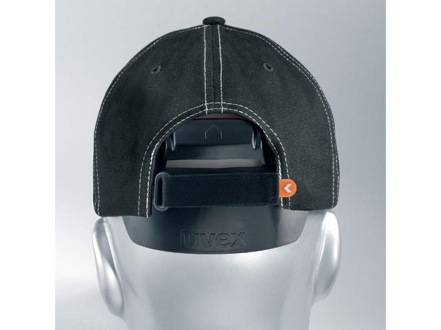 Stötskyddskeps UVEX U - cap svart 55 - 59cm
