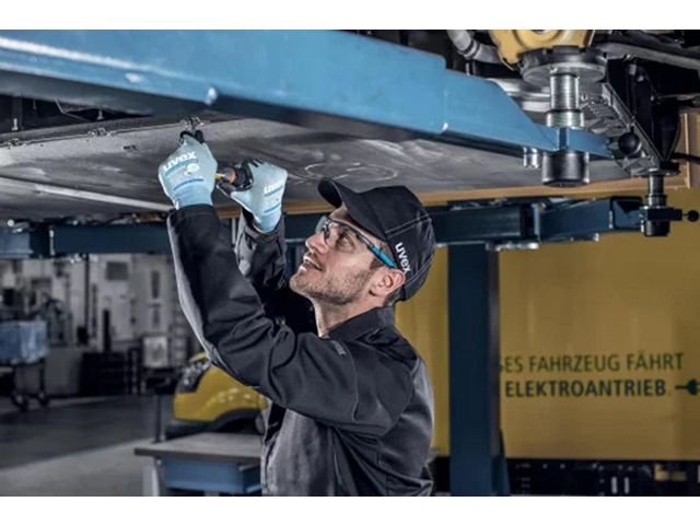 Stötskyddskeps UVEX U - cap svart 60 - 63cm