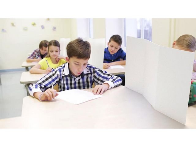 Studyscreen 50x70cm 3 - delar 90/fp