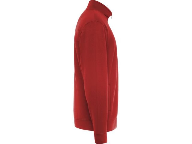 Sweater zip PF ulan unisex röd M