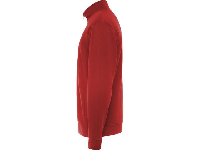 Sweater zip PF ulan unisex röd S