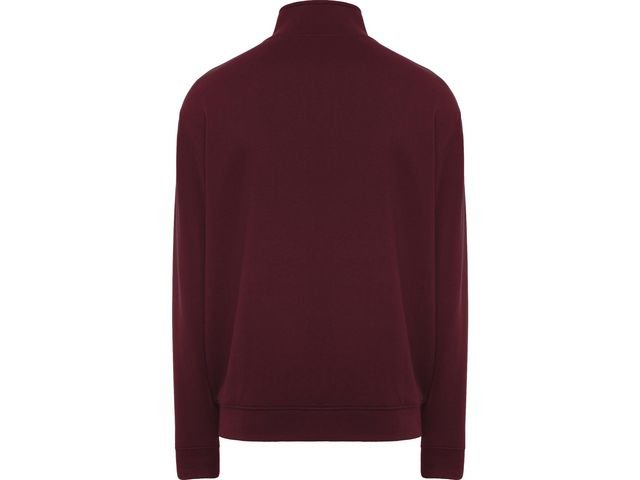 Sweater zip PF ulan unisex vinröd 2XL