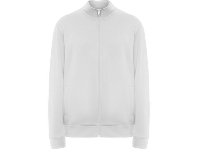 Sweater zip PF ulan unisex vit 3XL