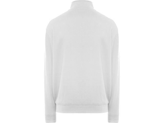 Sweater zip PF ulan unisex vit XL