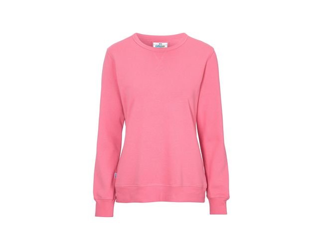 Sweatshirt Crew Neck dam GOTS rosa S