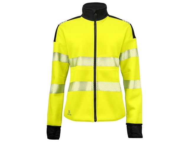 Sweatshirt Projob 6111 dam gul kl3/2 XL