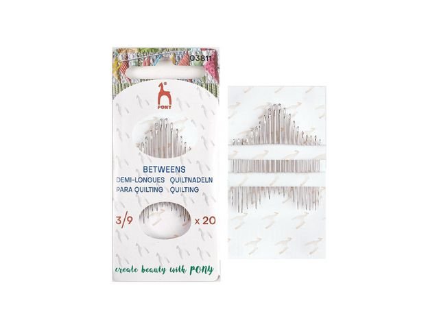 Synålar 3 - 9 halvlång 20/fp