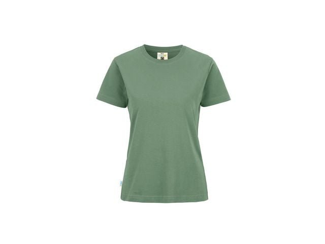 T-shirt COTTOVER dam GOTS dimgrön S