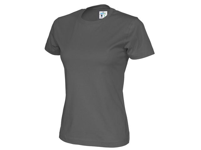 T-shirt COTTOVER dam GOTS grå XL