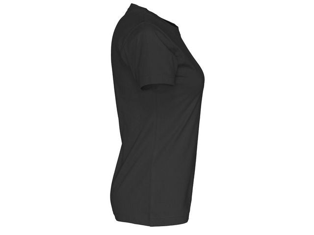 T-shirt COTTOVER dam GOTS svart 4XL