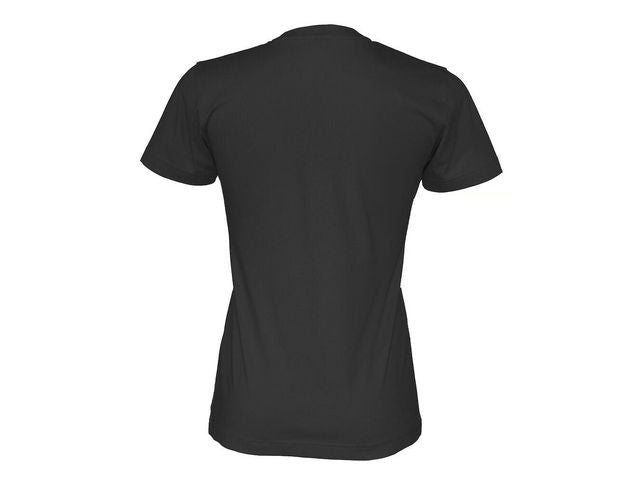 T-shirt COTTOVER dam GOTS svart 4XL