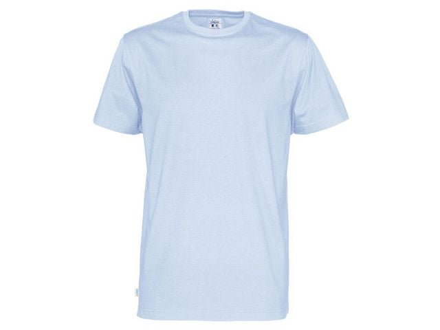 T-shirt COTTOVER GOTS himmelsblå L