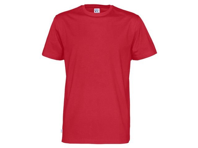T-shirt COTTOVER GOTS röd XS