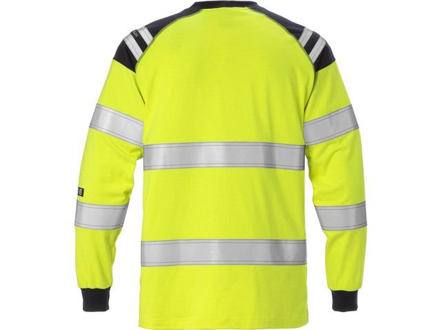 T-Shirt Flam Kl 3 Gul/Marin 3XL