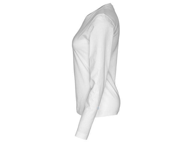 T-shirt LÄ 141019 GOTS dam vit XL