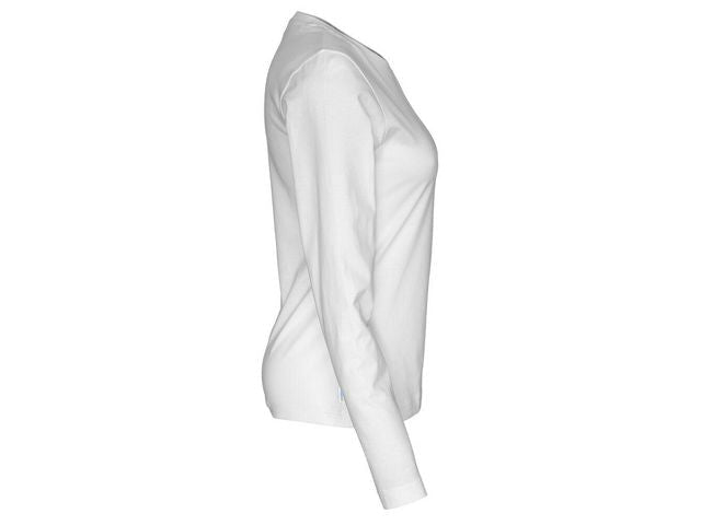 T-shirt LÄ 141019 GOTS dam vit XL