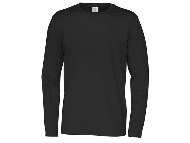 T-shirt LÄ 141020 GOTS svart M
