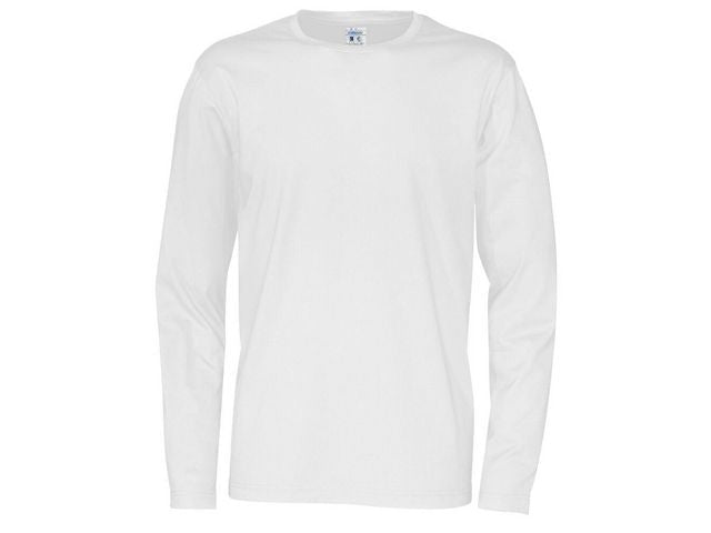 T-shirt LÄ 141020 GOTS vit M