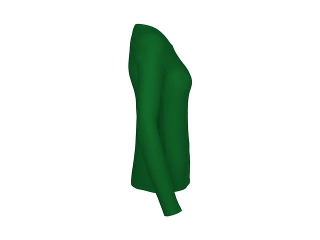 T-shirt LÄ O81050 GOTS dam grön M