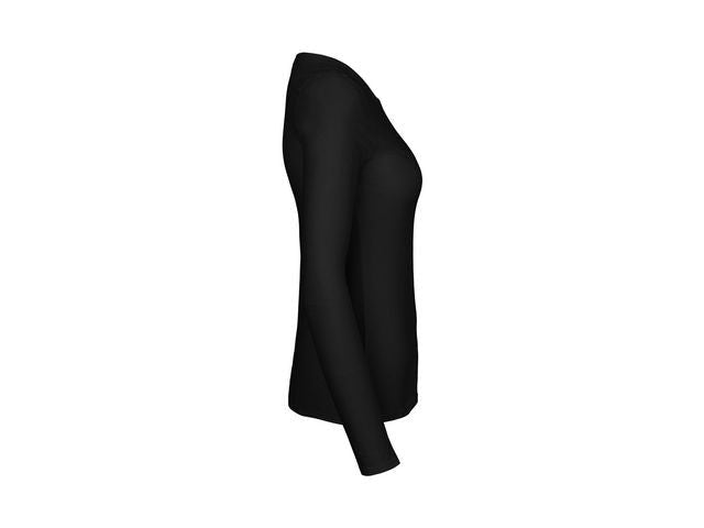 T-shirt LÄ O81050 GOTS dam svart XL