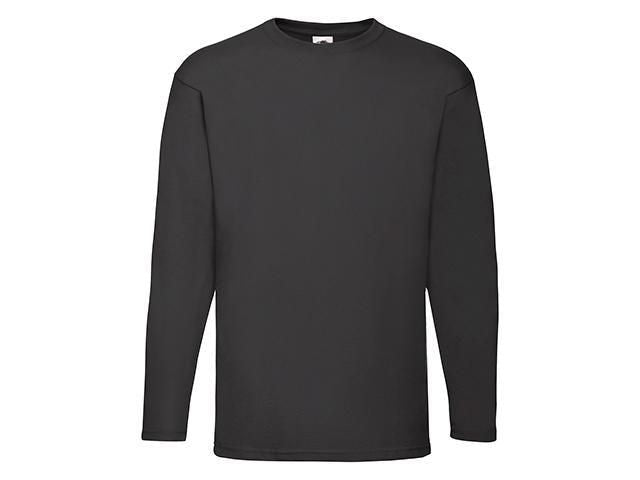 T-shirt långärmad FRUIT svart 5XL