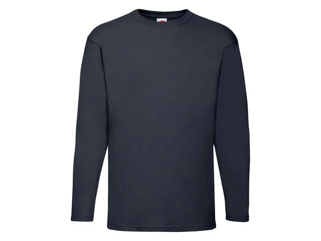 T-shirt Långärmad FRUIT marin XL