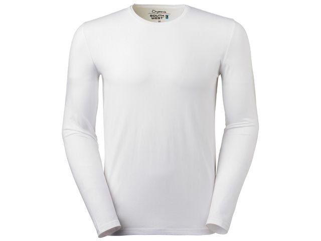 T-shirt långärmad SW Leo vit XL