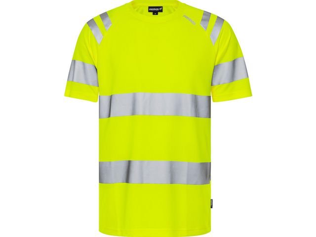 T-shirt varsel FRISTADS 7860 gul kl3 L