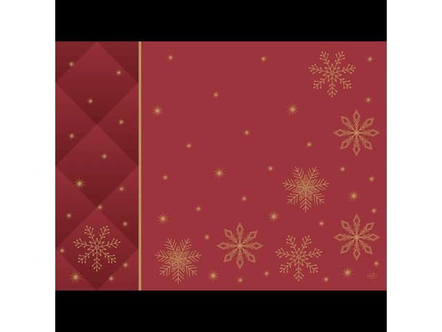 Tablett DUNI Rhomb 30x40 röd 100/fp